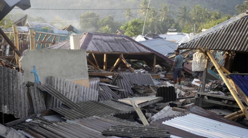 Deprem, Lombok adasını 25 santimetre yükseltti