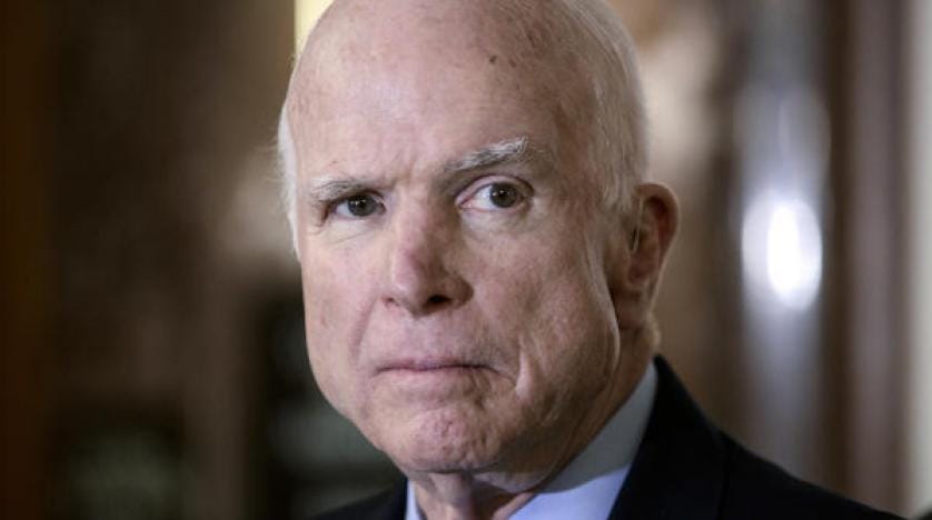 ABD’li senatör McCain hayatını kaybetti