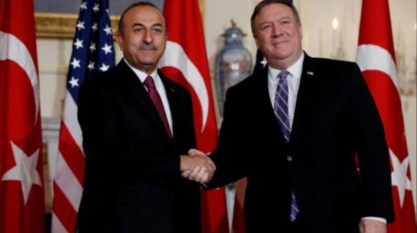Çavuşoğlu, Pompeo ile İdlib ve Menbiç’teki olası adımları tartıştı