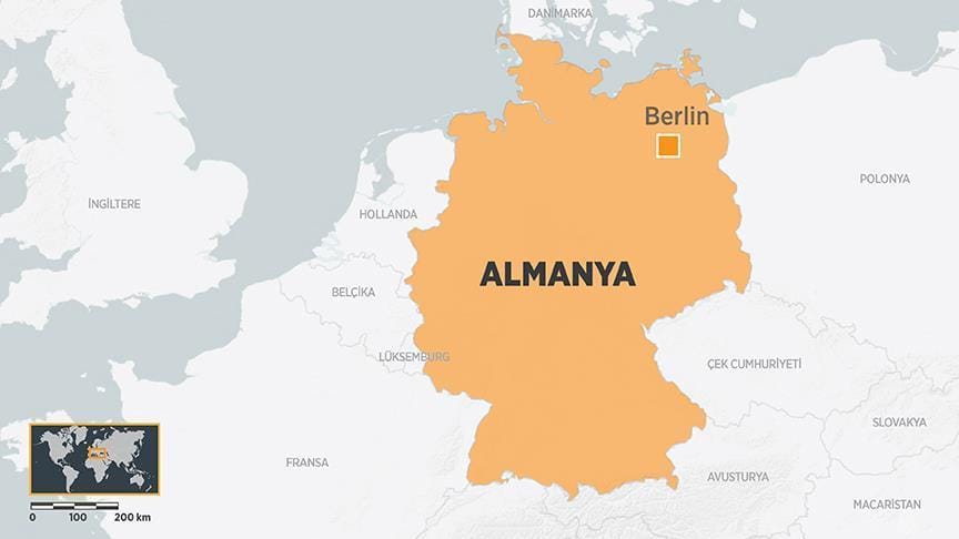 Almanya’da bir Rus vatandaşı bombalı saldırı iddiasıyla yakalandı