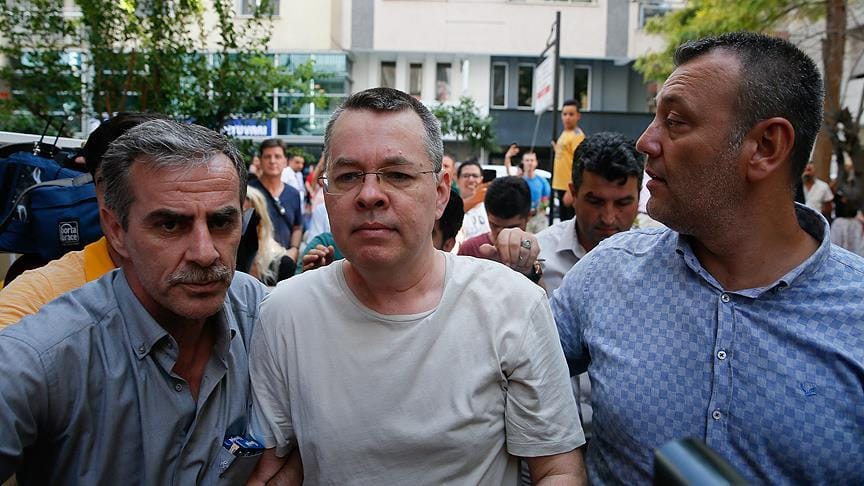 Brunson’un yurt dışı yasağı kaldırılsın talebine ret