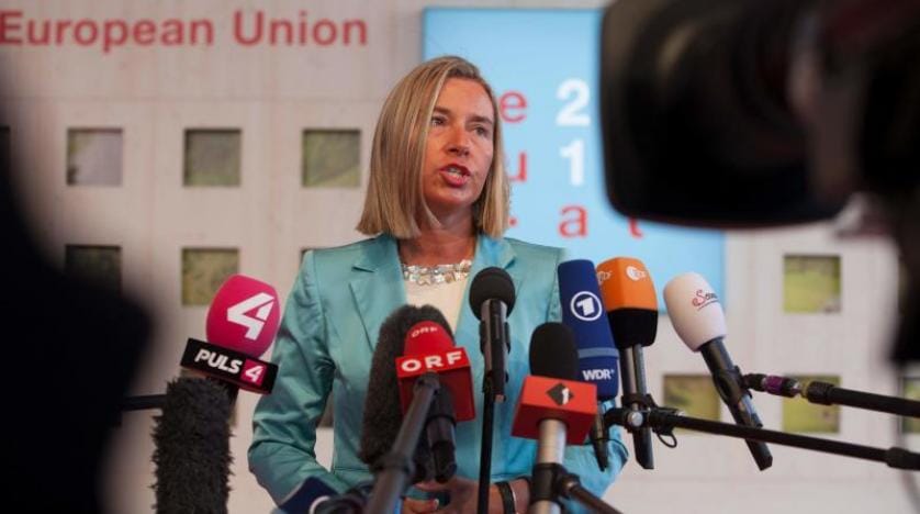 Mogherini: Avrupa ülkeleri mülteci sorununu çözmek için el ele vermeli