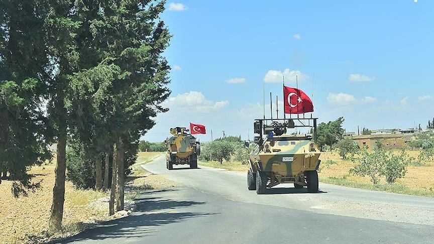 TSK’dan Münbiç hattında 33’üncü devriye