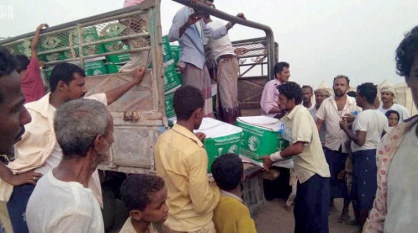 Suudi Arabistan 2 ay içerisinde Hudeyde’deki 227 bin Yemenliye yardım ulaştırdı