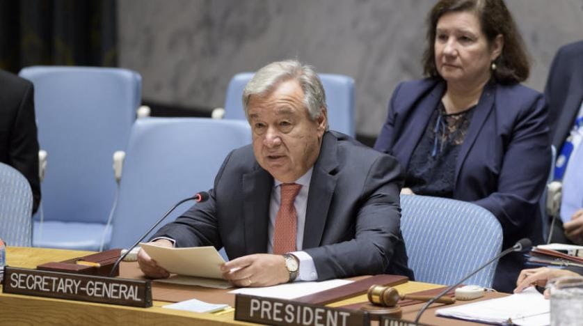Guterres’ten dünya ülkelerine “iklim değişikliği” çağrısı