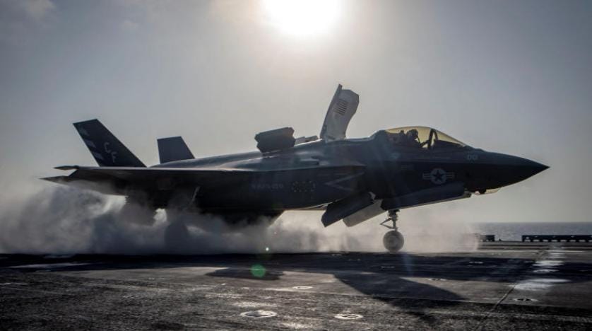 ABD’de F-35B savaş uçağı düştü