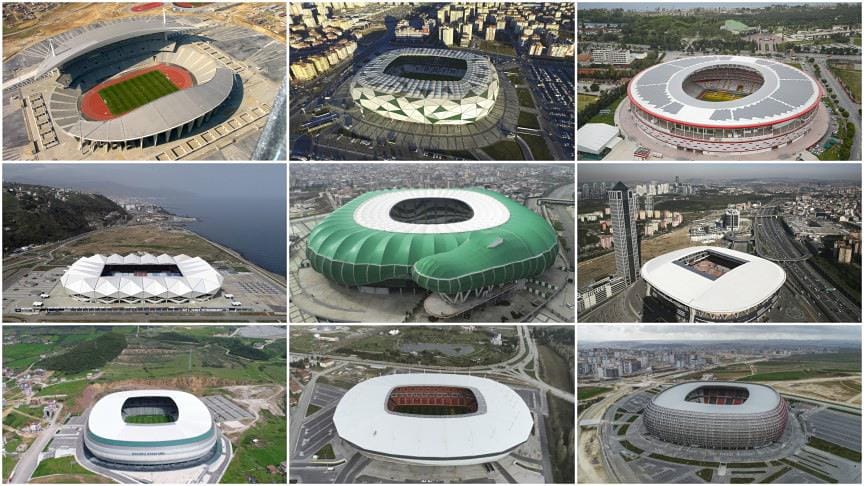 Türkiye modern statlarıyla EURO 2024’ü istiyor