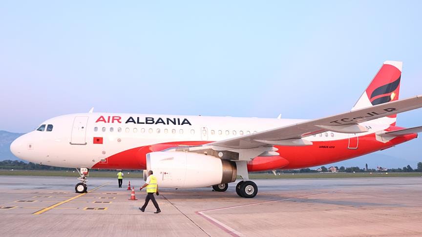 Arnavutluk ilk havayolu şirketi Air Albania’ya kavuştu