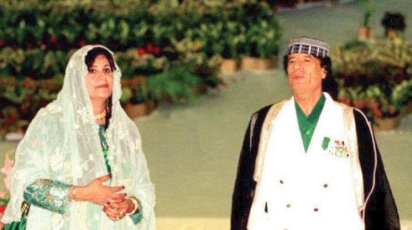Libyalılardan Kaddafi’nin eşine yönelik seyahat yasağının kaldırılması talebi