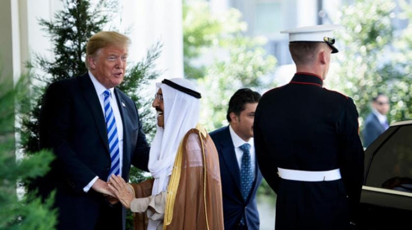 Kuveyt Emiri Sabah ile Trump, ticari ilişkilerdeki stratejik işbirliğini güçlendirdi