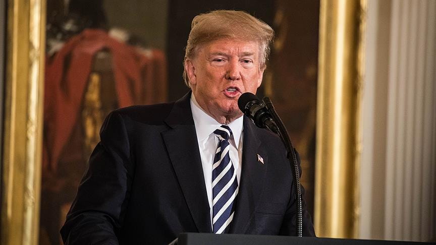Trump, ilk kez ‘iki devletli bir çözüm’ için desteğini açıkladı