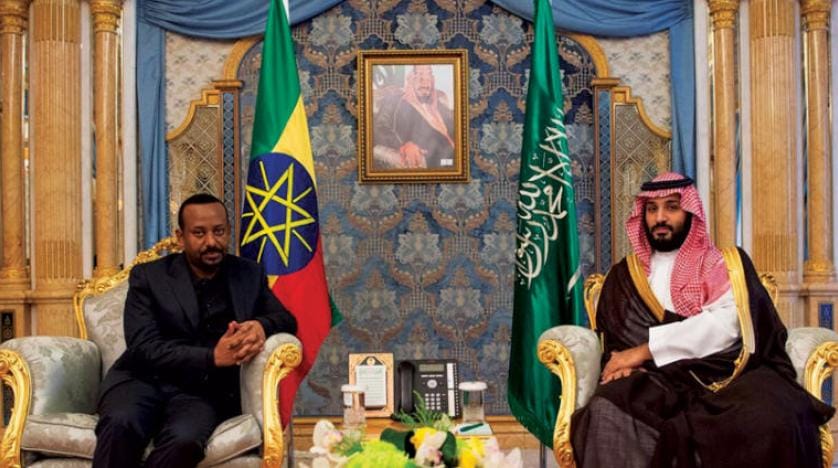 Veliaht Prens, Eritre ve Etiyopya liderleri ile görüştü
