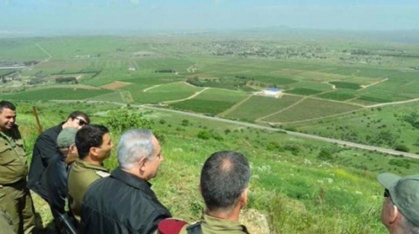 İsrail, Golan işgalinin tanınmasını istedi