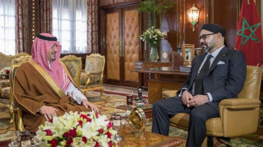 Fas Kralı Suudi Arabistan İçişleri Bakanı’nı kabul etti