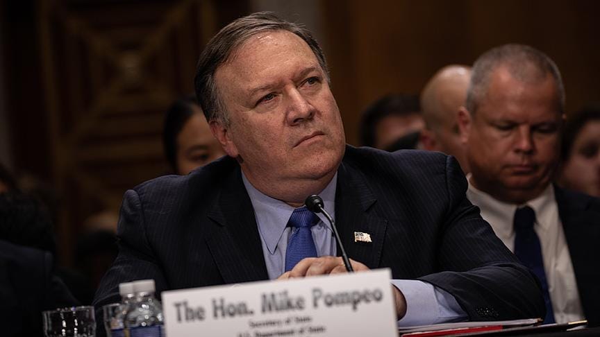 ABD Dışişleri Bakanı Pompeo Türkiye’ye geliyor