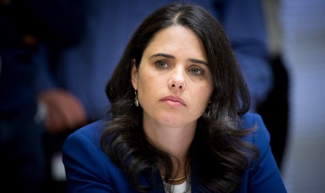 İsrail Adalet Bakanı Shaked’den ‘Batı Şeria’ için ilhak mesajı