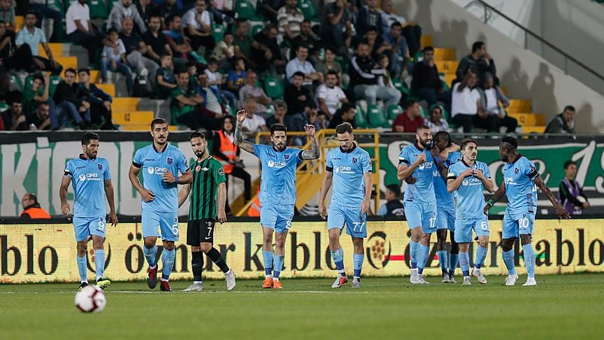 Trabzonspor 3 puanı 3 golle aldı
