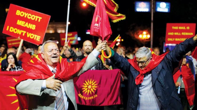 Batı Makedonya’daki referandumdan memnun