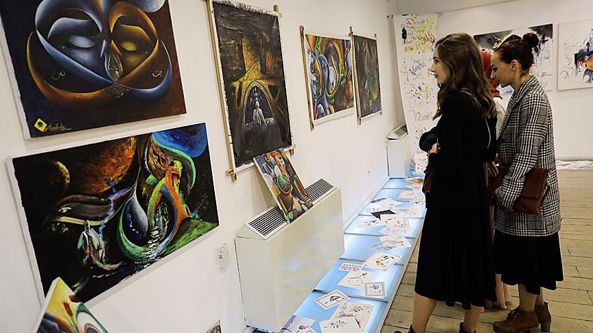 Saraybosna’da ‘Kelimenin Kalbi’ sergisi