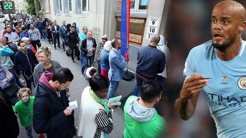 Futbolcu Kompany’nin babası Belçika’nın ilk siyahi belediye başkanı oldu