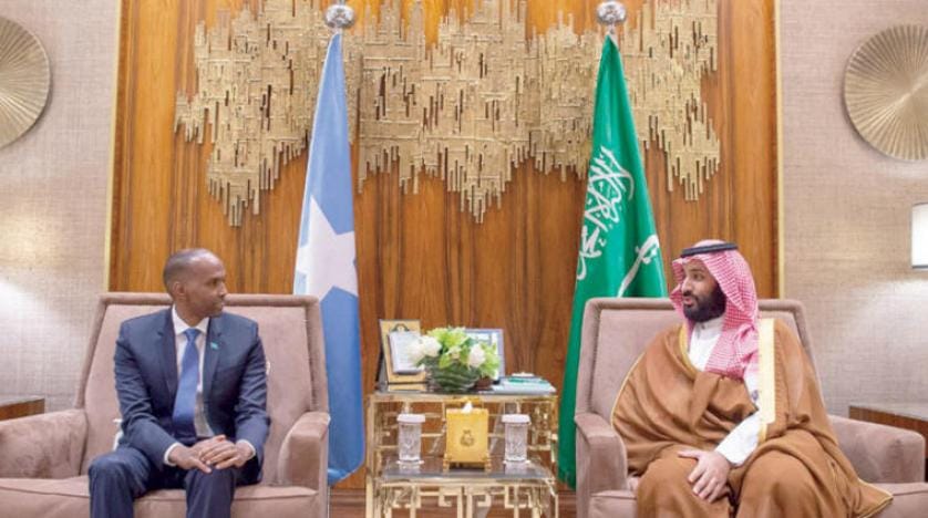 Veliaht Prens, Somali Başbakanı Kayre ile bir araya geldi