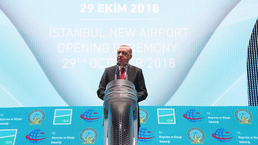 Cumhurbaşkanı Erdoğan yeni havalimanının ismini açıkladı