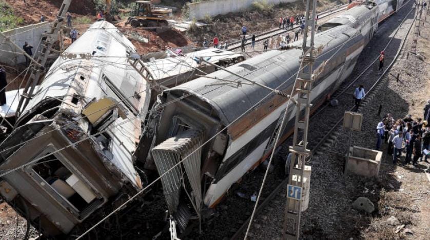 Fas’ta tren kazası: 6 ölü