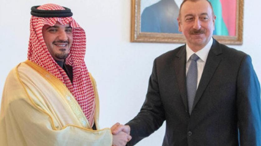 Aliyev, Suudi İçişleri Bakanı ile görüştü