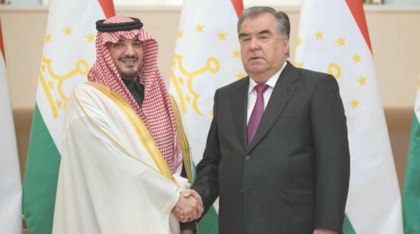 Suudi Arabistan ve Tacikistan ilişkileri gelişiyor