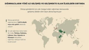 Sığınmacıların yükü az gelişmiş ve gelişmekte olan ülkelerin sırtında