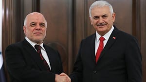 Başbakan Yıldırım, İbadi ile görüştü