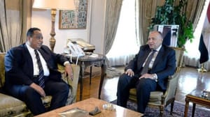 Şükri ve Gandur, Afrika Zirvesi’nde bir araya geldi