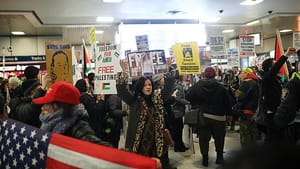 New York’ta Filistinli Temimi’ye destek gösterisi