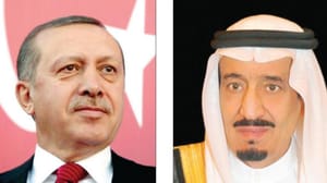 Erdoğan, Kral Selman ile görüştü