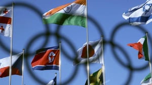 2018 Kış Olimpiyatları’nda Kuzey Kore bayrağı da kullanıldı