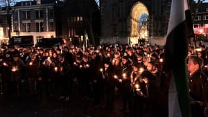 Hollanda’da ‘Suriye için ışık’ gösterisi