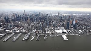 Manhattan havadan görüntüledi