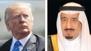Kral Selman, Trump ile görüşmesinde Filistin halkının meşru devlet hakkına vurgu yaptı