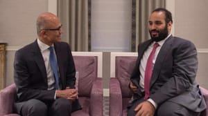 Veliaht Prens Microsoft CEO’su ile işbirliği konularını görüştü