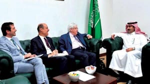 Suudi Arabistan’ın Yemen Büyükelçisi Al-i Cabir, Griffiths ile görüştü