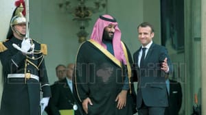 Macron ve Veliaht Prens İran’ın yayılma projesinin önüne geçme yollarını görüştü