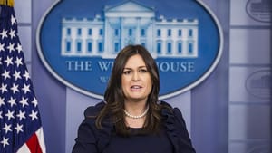 Beyaz Saray Sözcüsü Sanders: İran dinamik ve gizli bir nükleer silah programını sürdürüyor