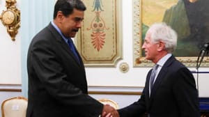 Maduro, ABD’li bir senatör Corker ile bir araya geldi