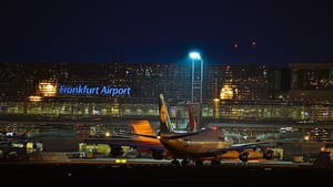 Frankfurt Havalimanı’nda yangın