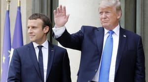 Macron, Trump’a vergi kararının hukuka aykırı olduğunu söyledi