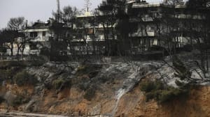 Yunanistan’daki yangında 50 kişi öldü, 150 kişi yaralandı