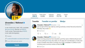 İsveç’in resmi Twitter hesabı Türk öğrenciye emanet