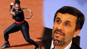 Ahmedinejad Serena Williams’ın kıyafetiyle meşgul!