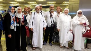İlk hacı kafilesi yurda döndü
