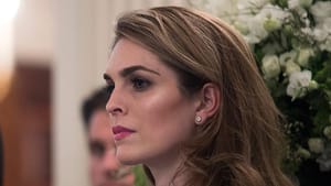 Tartışmalı isim Hope Hicks başkanlık uçağında görüldü